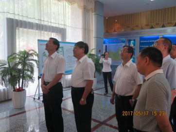 龍巖市市長(cháng)林興祿，龍巖市委副書(shū)記、新羅區委書(shū)記何明華 蒞臨我司視察指導工作