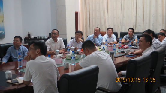 福建省證監局副局長(cháng)翁國斌一行蒞臨我司調研指導上市工作