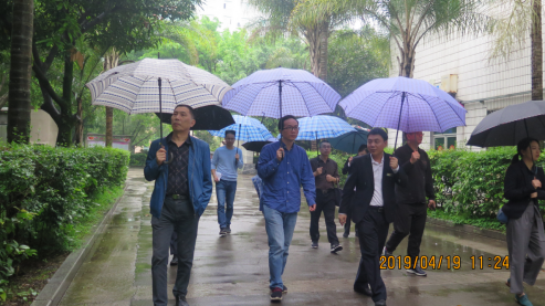 創(chuàng  )建全國健康促進(jìn)區工作省級督查組領(lǐng)導蒞臨我司視察工作